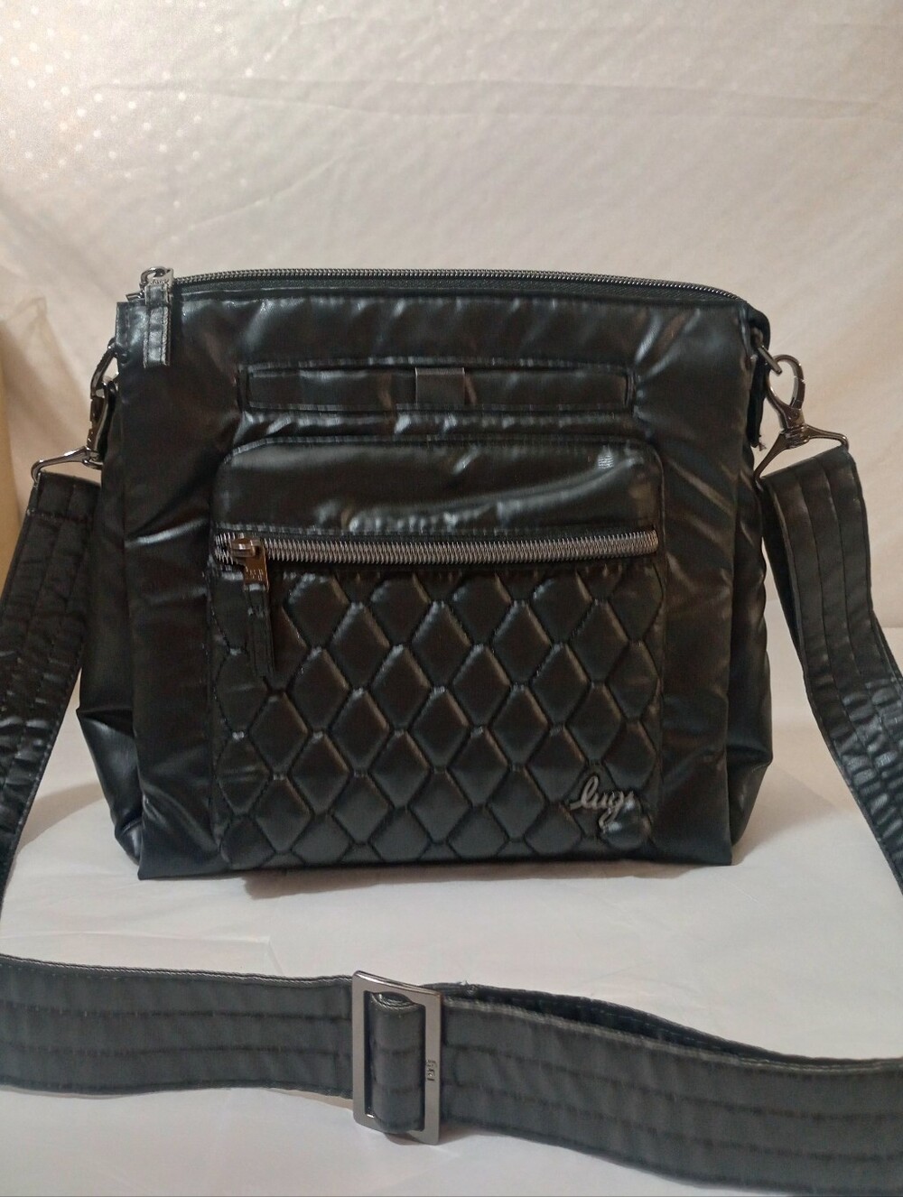 Lug Black Quilted Crossbody Bag - Wander